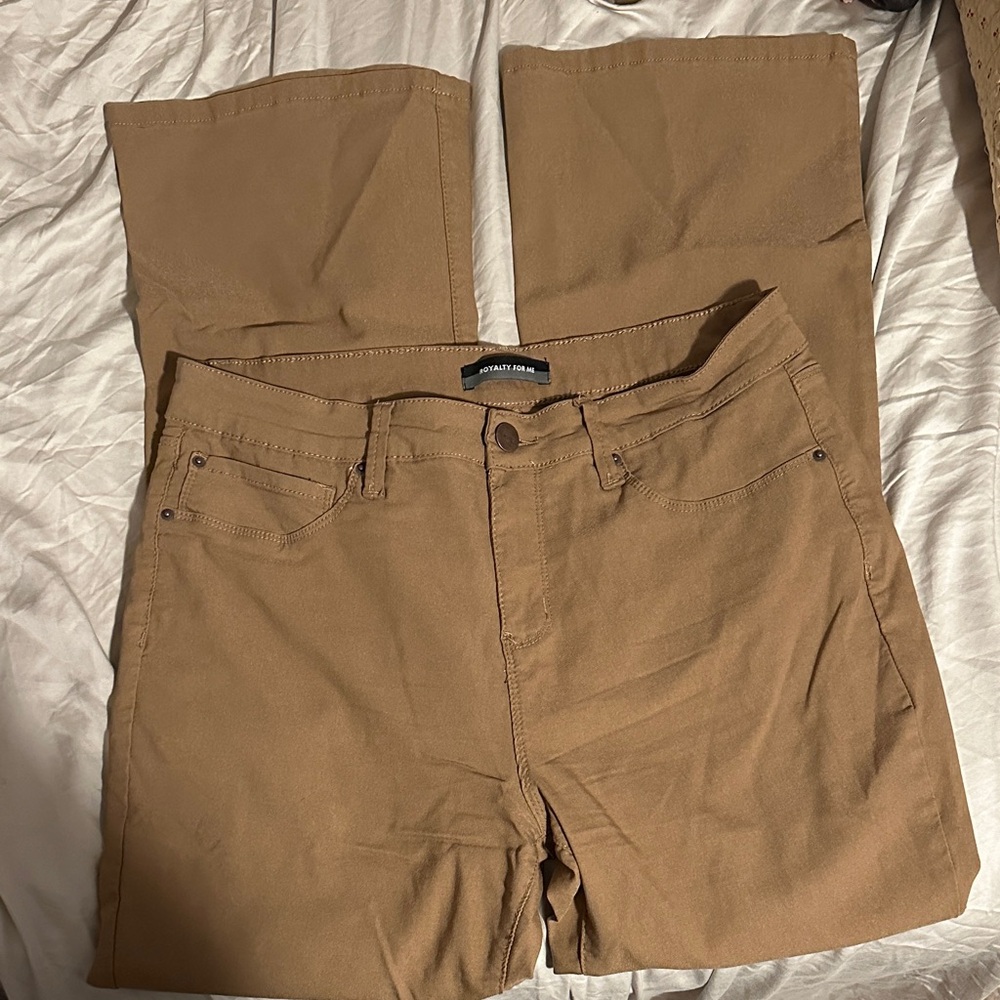 Royalty For Me | khaki | Boot Cut Pants